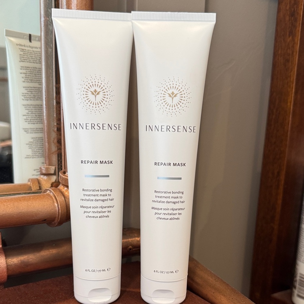 2 Innersense Repair Masks 6 ounces.  New and unopened.